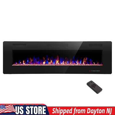 #ad 68 inch 750 1500W Recessed and Wall Mounted Electric Fireplace from Dayton NJ $350.00