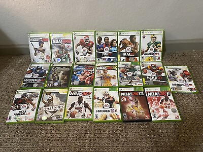 #ad Lot Of Xbox 360 Games $4.50