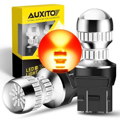 #ad Auxito 7443 7444 7440 LED Tail Light Bulbs Pure Red Ultra Bright Free Return $15.19