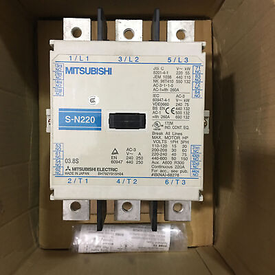 #ad Mitsubishi S N220 AC220V Contactor 1PC New Free Shipping SN220 $306.00