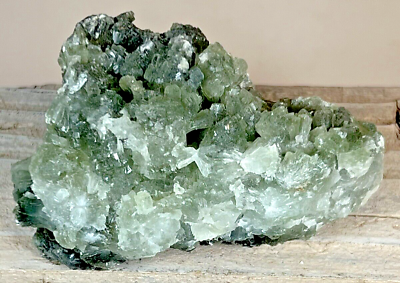 #ad Green Prehnite Crystal Mineral from Morocco 218 grams $21.80