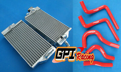 #ad Aluminum radiator RED hose FOR Honda CR125 CR125R CR 125 2002 2003 03 02 $79.00