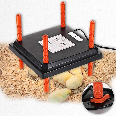 #ad Chick brooder heating Plate 10quot; x 10quot; Adjustable height brooder for 15 chick $32.90