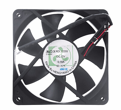 #ad For RUILIAN SCIENCE RDL1225S 12025 12V 0.18A Cooling fan 2pin 120*120*25mm $7.96