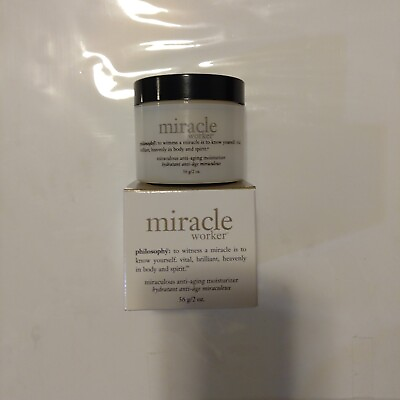 #ad NEW Miracle Worker Cream Anti Aging Moisturizing Size 2 oz $45.00