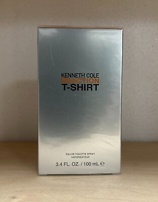 #ad KENNETH COLE REACTION T SHIRT 3.4 oz 100 ml EDT Spray NEW in BOX amp; SEALED $22.99