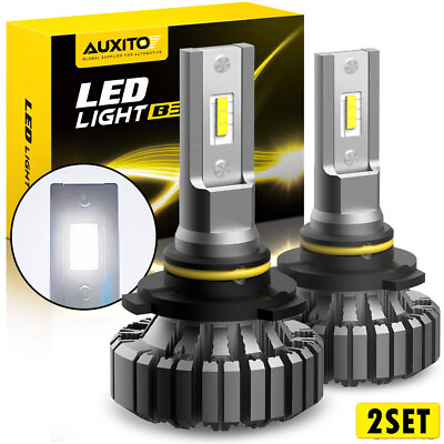 #ad AUXITO 4x H11 360° 6500K LED Headlight Bulb Kit H9 H8 Super Bright High Low Beam $54.70