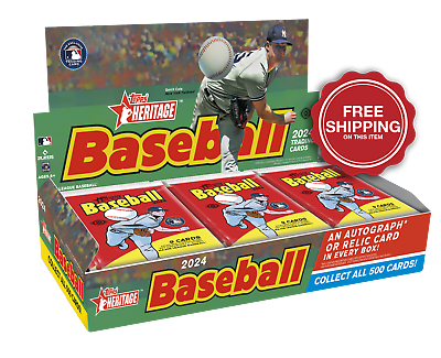 #ad 2024 Topps Heritage Baseball {301 500} Pick Your Card amp; Complete Your Set 🔥🔥 $1.33