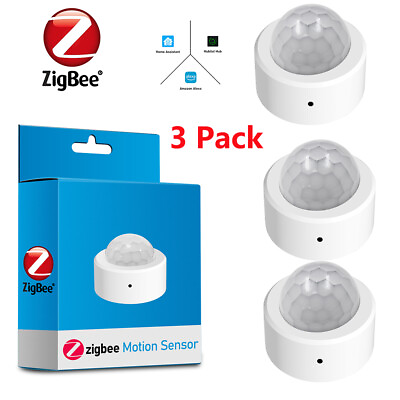 #ad Zigbee Wireless Motion Sensor Detector for Alexa Smart Home Assistant Hubitat $6.50