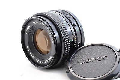#ad CANON LENS FD 50mm 1:2 Standard Prime MF Lens t4910 $69.00