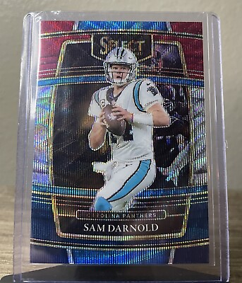 #ad 2021 SELECT TRI COLOR PRIZM #7 SAM DARNOLD 169 249 PANTHERS $1.99