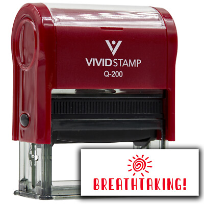 #ad Vivid Stamp Breathtaking Self Inking Rubber Stamp $11.87