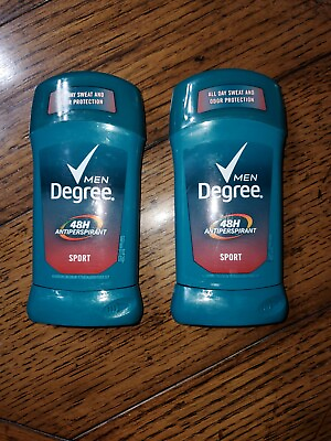 #ad 2 Degree Men Dry Protection Antiperspirant Sport 2.7 Oz exp 09 23 $9.65