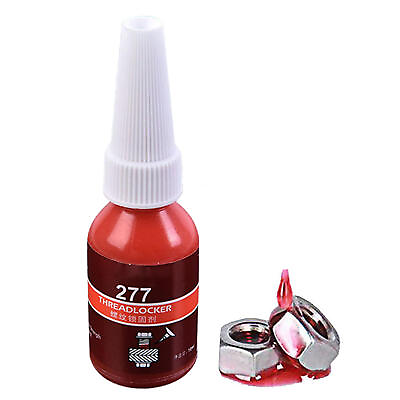 #ad Loctite 277 Red High Strength Threadlocker For Permanent Locking 10ml Pack $7.64