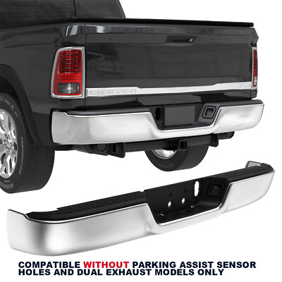 #ad Chrome Rear Side Bumper Assembly For 2009 2018 Dodge Ram 1500 2010 12 2500 3500 $282.95