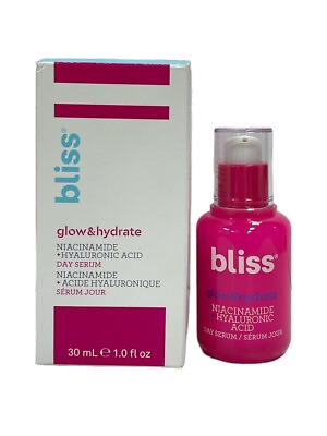 #ad Bliss Glow amp; Hydrate Day Serum Niacinamide Hyaluronic Acid 1 oz $16.14