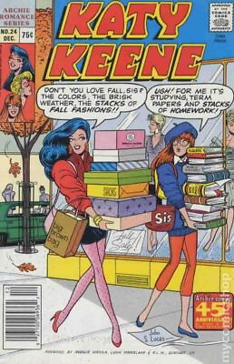 #ad Katy Keene Special #24 VG 4.5 1987 Stock Image Low Grade $5.30