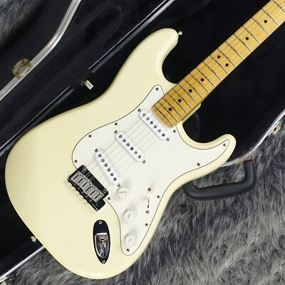 #ad Fender American Standard Stratocaster Arctic White 1988 Japan Used $1414.00