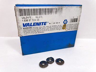 #ad VALENITE RG.375 New Carbide Inserts 8pcs $39.95