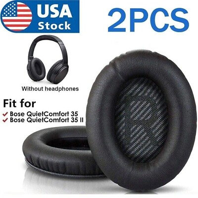 #ad Replacement Ear Pads Cushion for Bose QuietComfort QC15 QC25 QC35 Headphones $6.29