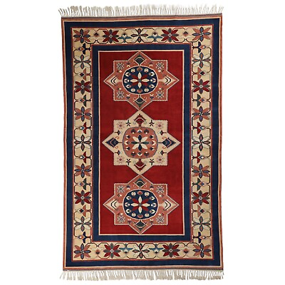 #ad Rugs for living room Area Rug Turkish handmade Carpet Vintage Wool Rug 10815 $1092.00