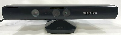#ad Microsoft Xbox 360 Kinect Connect Black Sensor Bar #1414 TESTED $15.99