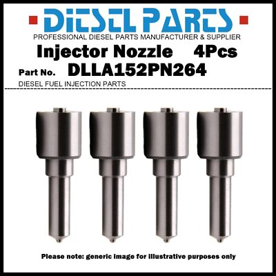 #ad 4x Fuel Injector Nozzle DLLA152PN264 for ISUZU Elf NPR NPS 4HG1 4HG1T 4HK1 4HK1T $40.50