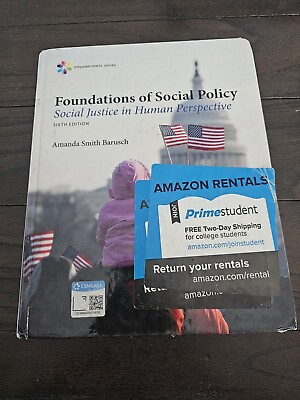 #ad Empowerment Series: Foundations of Social Policy : Social Justice in Human... $33.24