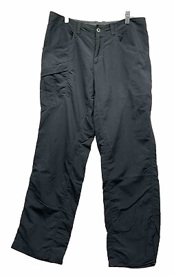 #ad Mountain Hardwear Mens Size 32X32 Gray Hiking Cargo Pants L2 $24.99