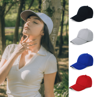 #ad Men#x27;s Cotton Trucker Hat Polo Style Mesh Baseball Cap Snapback Hats Women#x27;s $7.99
