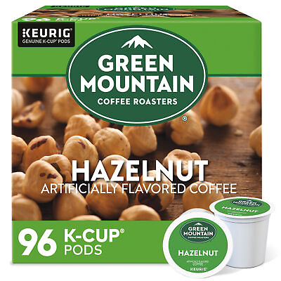 #ad #ad Green Mountain Coffee Hazelnut Keurig K Cup Pod Light Roast 96 Count $39.99