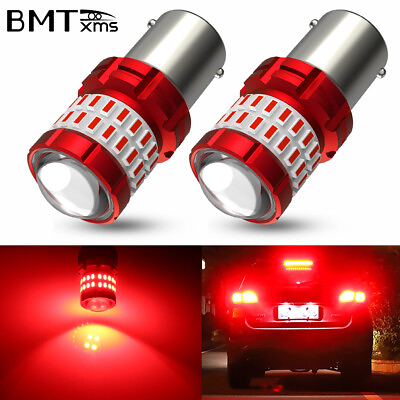 #ad 2x 1156 Red Interior LED Sleeper Dome Cab Light Bulb For Freightliner Cascadia $11.59