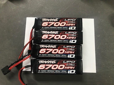 #ad #ad Traxxas 2890X 4S 14.8V 6700mAh 25C Lipo Battery w ID Conn.NOT WORKING.TRADE in $ $30.00