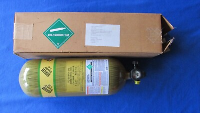 #ad NEW MSA Stealth H 60 4500 PSI Air Bottle Tank SCBA Cylinder Carbon Wrapped $279.00