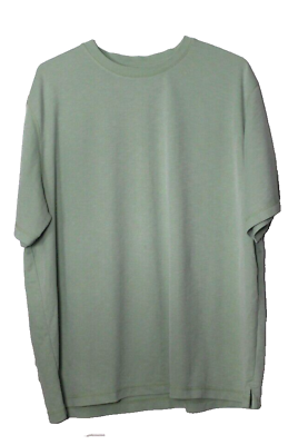 #ad MERONA MICROFIBER ACTIVE TEE SHIRT men#x27;s size 2X light green short sleeve $13.99