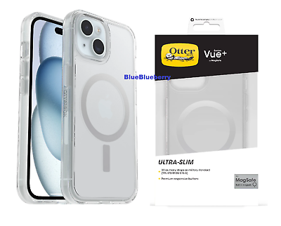 #ad OtterBox Vue Series Case for iPhone 14 14 Pro 14 Plus 14 Pro Max MagSafe Clear $14.49