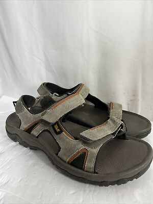 #ad Teva Katavi 2 Hiking Sandals Bungee Cord 1019192 Men#x27;s Size 12 Gray $40.00