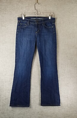 #ad Citizens of Humanity Kelly Bootcut Jeans Women#x27;s 28 32X29 Low Rise Blue Denim $16.00
