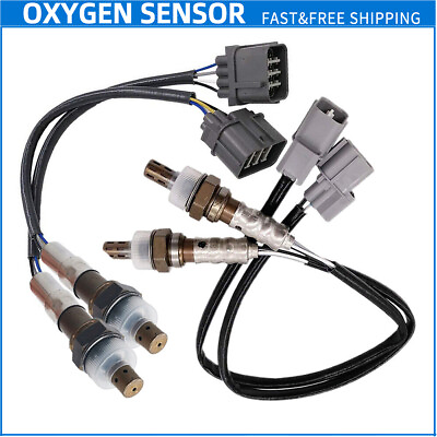 #ad 4Pcs Oxygen Sensor For Honda Odyssey Pilot Ridgeline Acura MDX RL 3.5L TL 3.2LUS $101.83