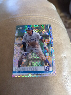#ad Billy Hamilton 2019 Topps Chrome #142 X Fractor Royals REFRACTOR $1.95
