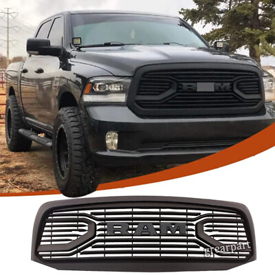 #ad Front Grille For Dodge Ram 1500 2006 2008 Grill Big Horn Mesh Upgrade W Letter $192.99