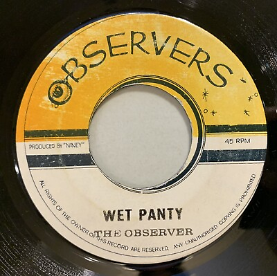 #ad Observer Wet Panty Discharge No 2 45 1973 Reggae VG $10.00