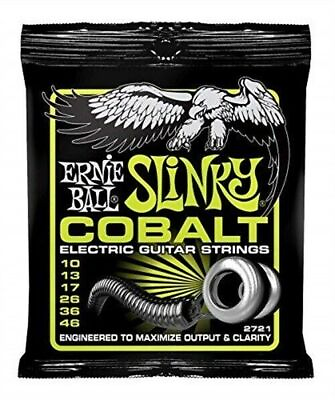 #ad Ernie Ball Slinky Cobalt Electric Regular $9.99