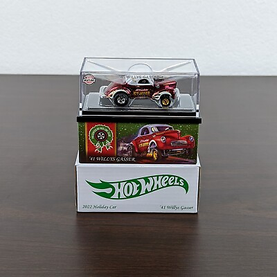 #ad Hot Wheels RLC Exclusive ’41 Willys Gasser Holiday Car 15461 30000 FREE SHIP $54.99