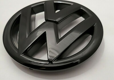 #ad VW Emblem Jetta Sedan 2011 14 MK6 Volkswagen Front Grille Black Badge Logo $33.54