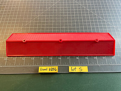 #ad Lionel Train 2256 Station Platform NICE RED 12quot; PEAKED ROOF ONLY PART LOT S $18.95