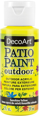 #ad Patio Paint 2oz Sunshine Yellow DCP 6 $6.99