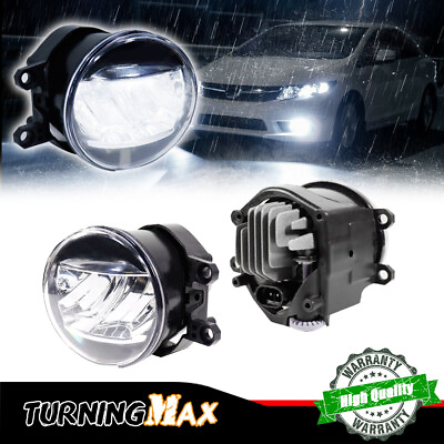 Direct Fit OEM Spec 15W LED Projector Fog Light Lamps For 09 2015 Toyota Corolla $49.99