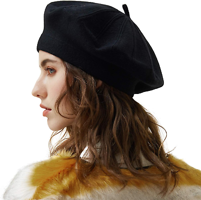 #ad Women#x27;S Fall Winter Hats Berets French Style Cap $26.24