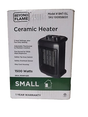 #ad 1500 Watt Electric Personal Ceramic Space Heater $34.99